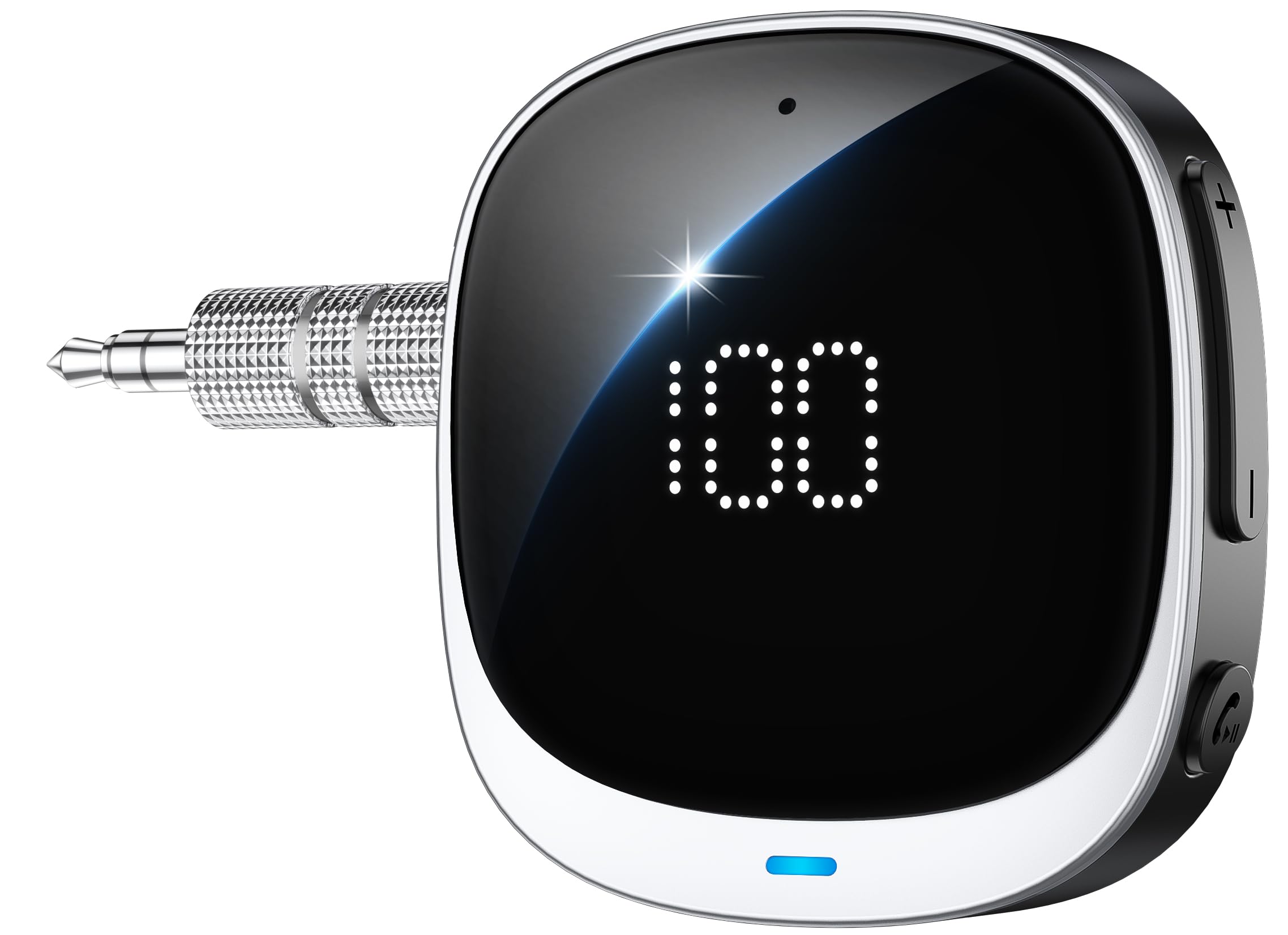 Amazon.com: COMSOON AUX Bluetooth Adapter for Car, [LED Screen
